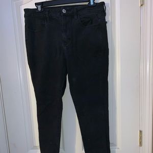 Size 12 Black Hi-rise Jeggings